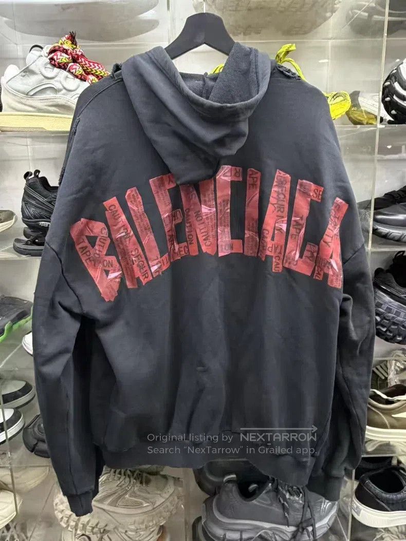 Balenciaga Balenciaga Red Tape Jacket Size US M / EU 48-50 / 2 - 2 Thumbnail