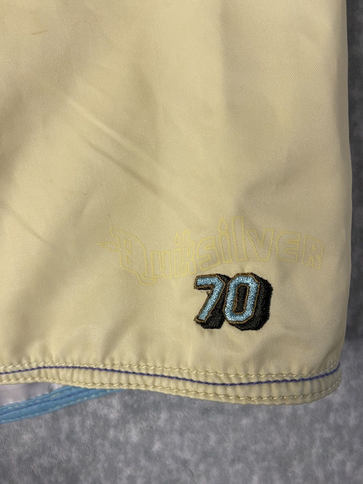 Quiksilver Vintage Quiksilver Argyle Boardshorts Size US 34 / EU 50 - 2 Thumbnail