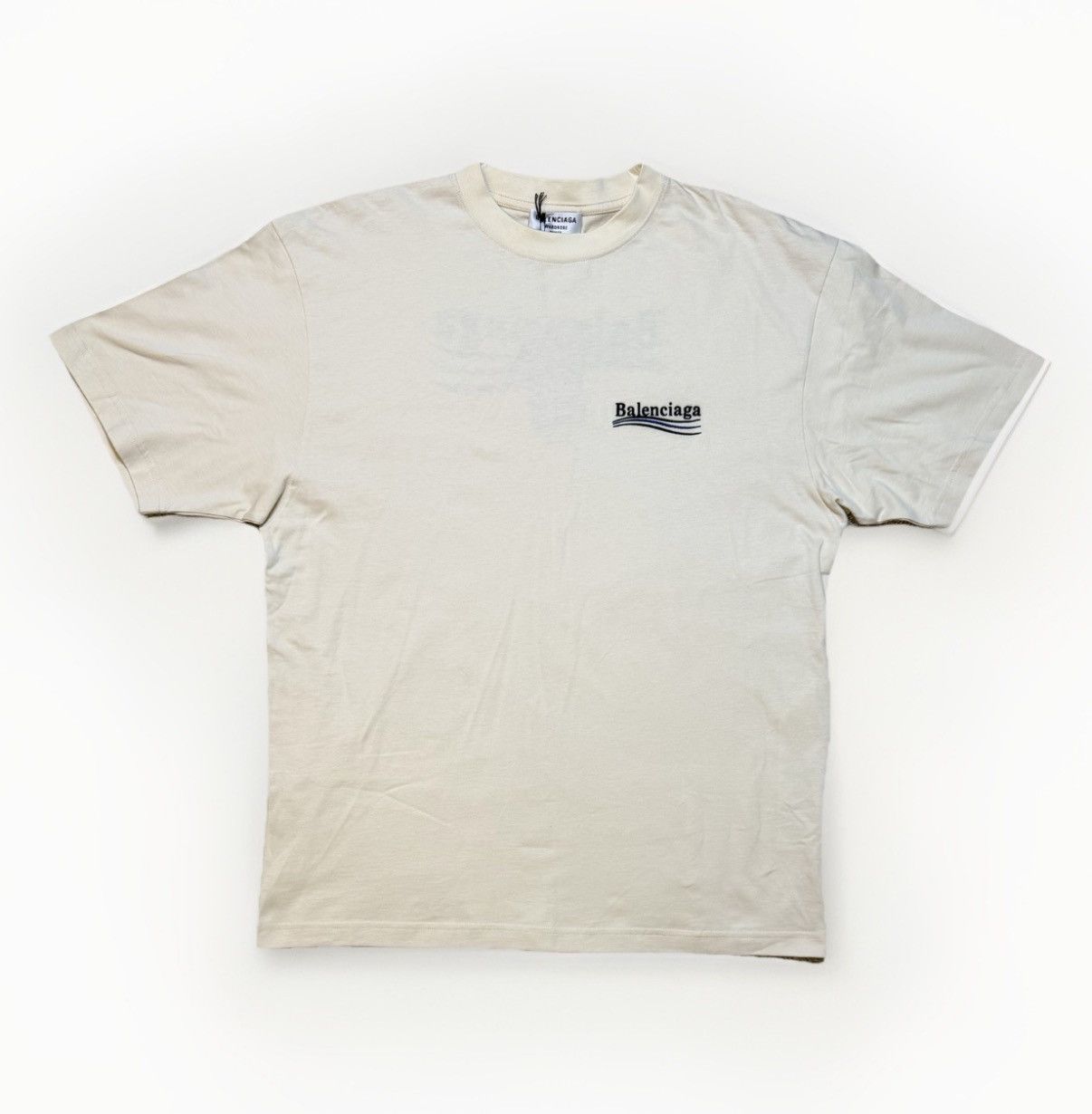 Balenciaga Balenciaga Political Campaign Logo T-Shirt Size US XL / EU 56 / 4 - 2 Thumbnail