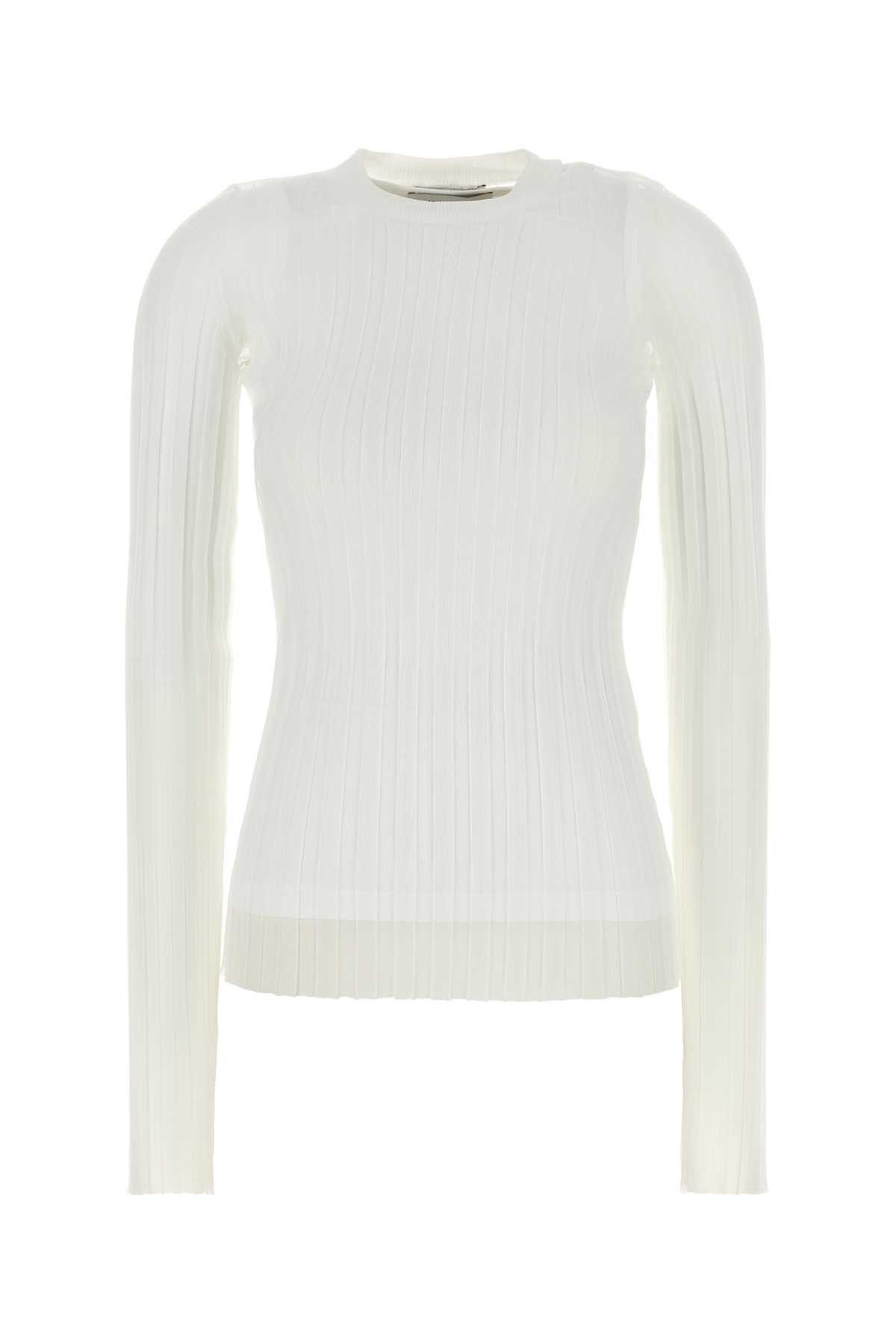 Sportmax White Organza Acino1234 Top Size XS / US 0-2 / IT 36-38 - 1 Thumbnail