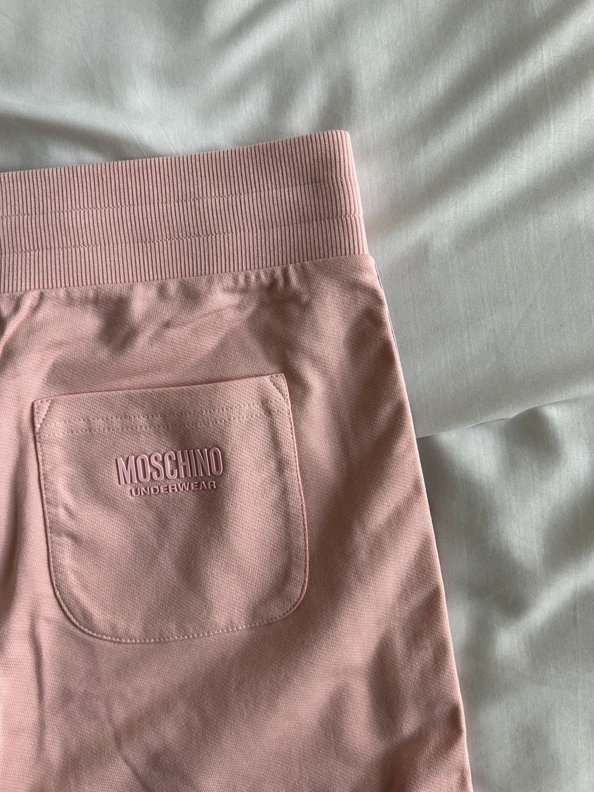 Moschino Moschino Sweatpants Underwear Pink Tape Logo Striped Greece Size US 32 / EU 48 - 10 Thumbnail