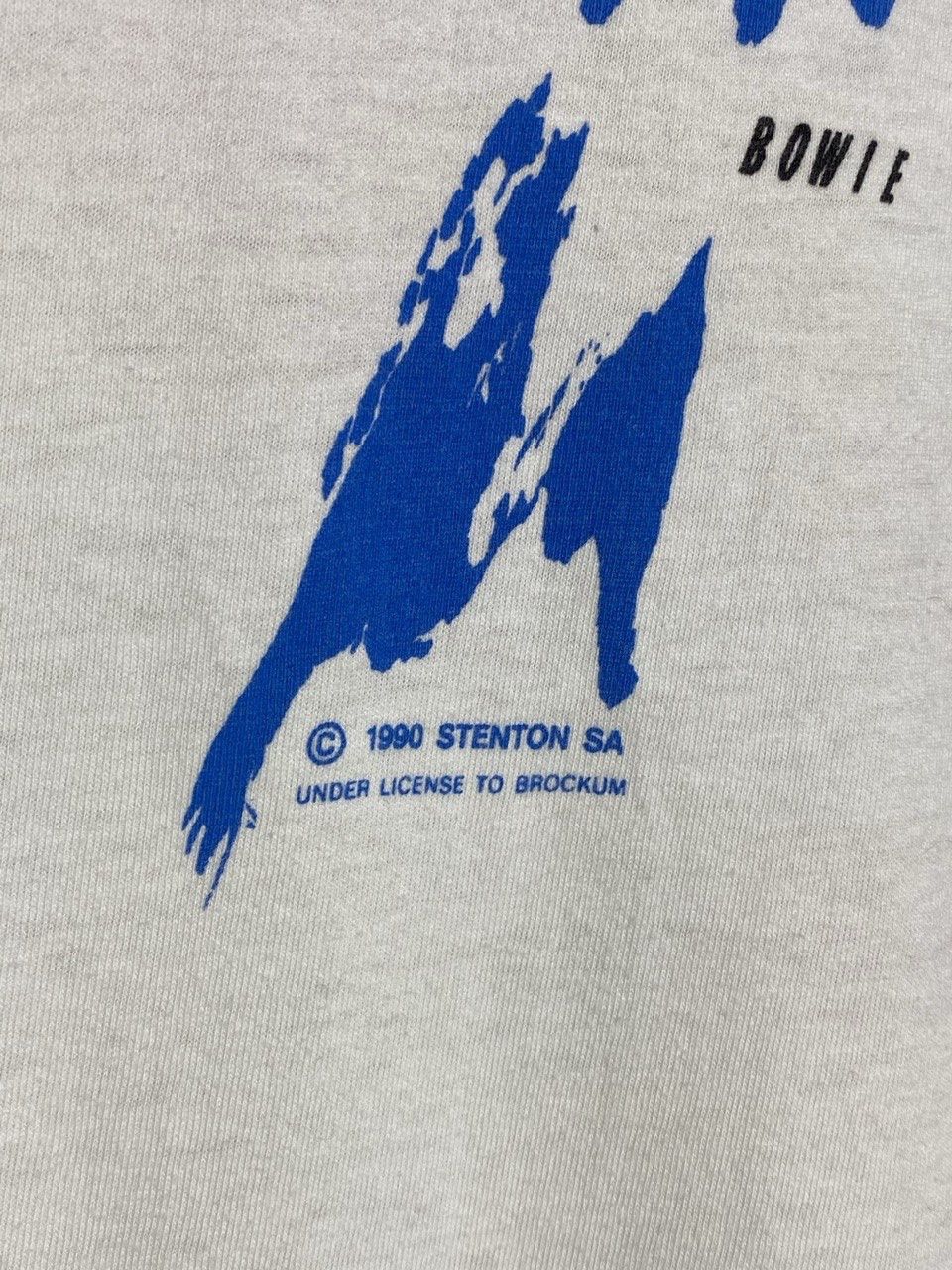 Band Tees Vintage 1990 David Bowie Sound Vision World Tour T-shirts Size US L / EU 52-54 / 3 - 7 Thumbnail