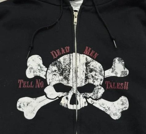 Vintage Skulls Hoodie Big Size Size US XL / EU 56 / 4 - 3 Thumbnail