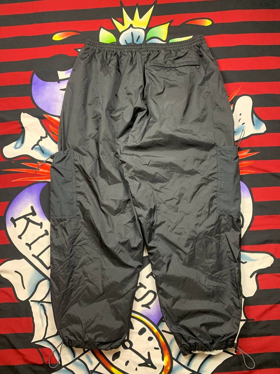 Japanese Brand Port&Co USA Styled japanese baggy parachute pants Size US 34 / EU 50 - 4 Thumbnail