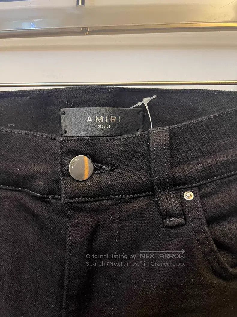 Amiri Amiri Piebald destroyed denim pants Size US 31 - 2 Thumbnail