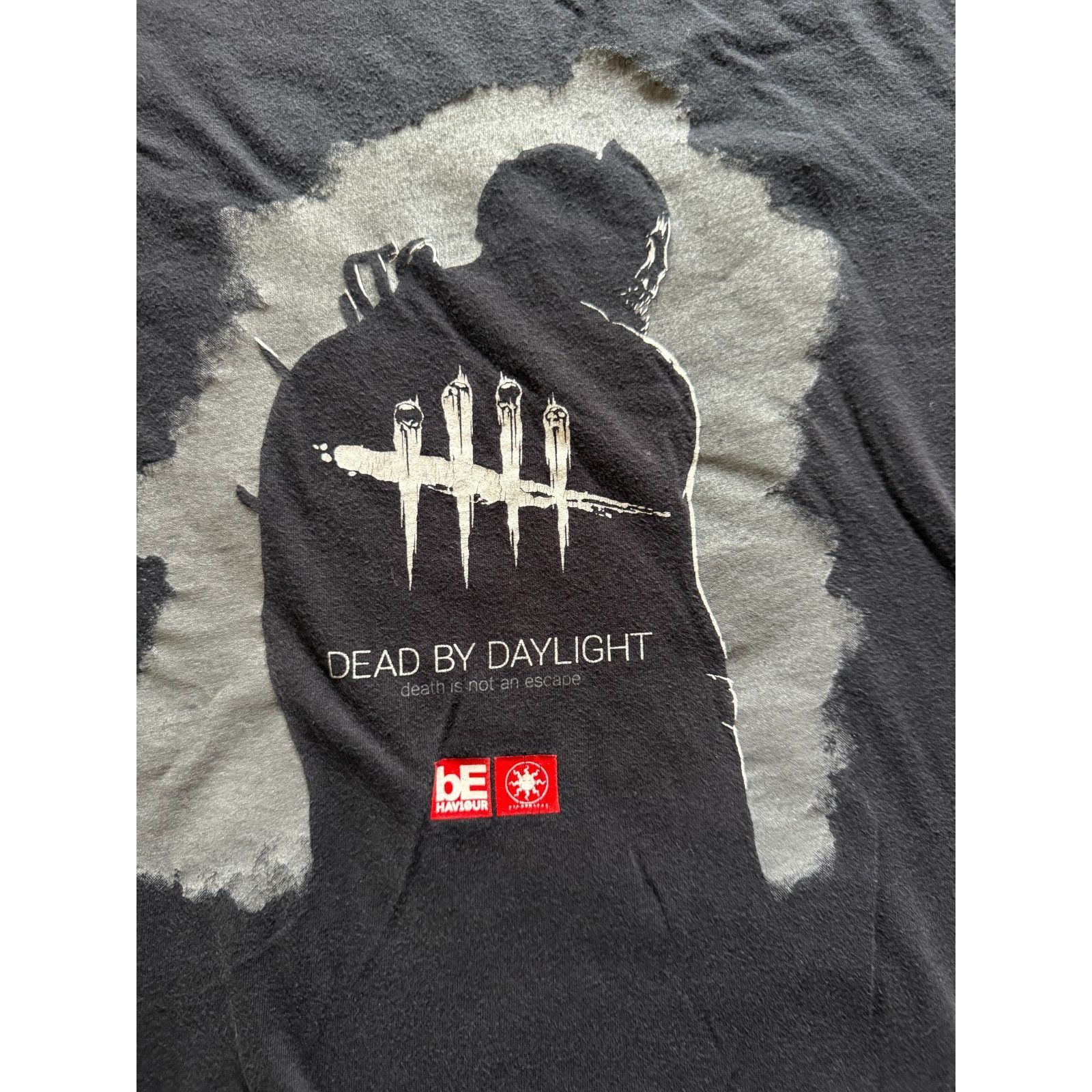 Canvas Dead By Dayligh Mens Large Black Graphic Tee Death Is Not A Size US L / EU 52-54 / 3 - 2 Thumbnail