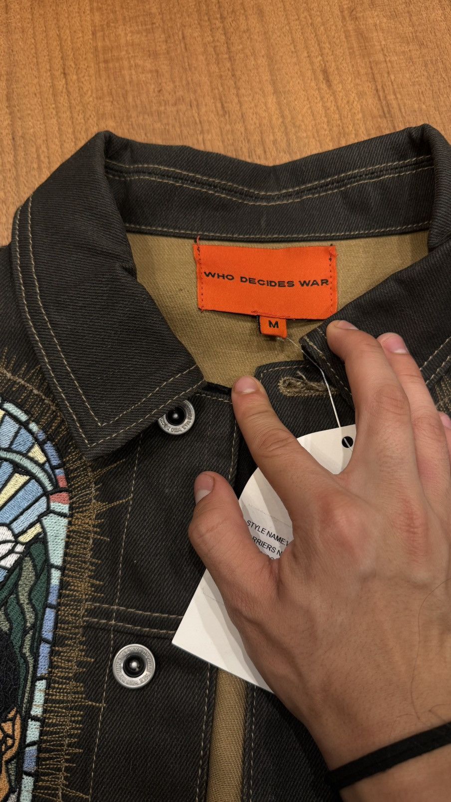Who Decides War Who Decides War X Barriers NY Monument Denim jacket Size US M / EU 48-50 / 2 - 4 Thumbnail
