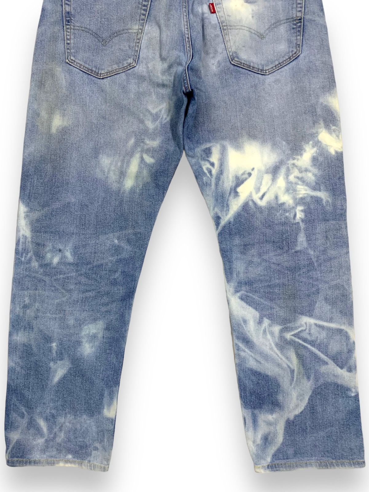 Levi's Vintage Clothing Vintage Levis 502 Bleached Loose Tapered Distressed Jeans Size US 34 / EU 50 - 15 Thumbnail