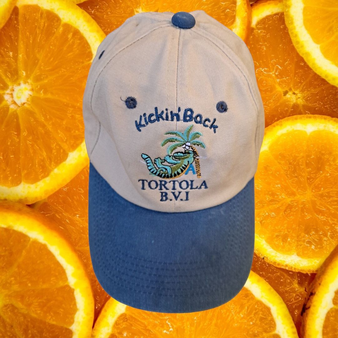 Other Kickin Back Tortola BVI Adjustable Baseball Hat Cap Size ONE SIZE - 1 Thumbnail