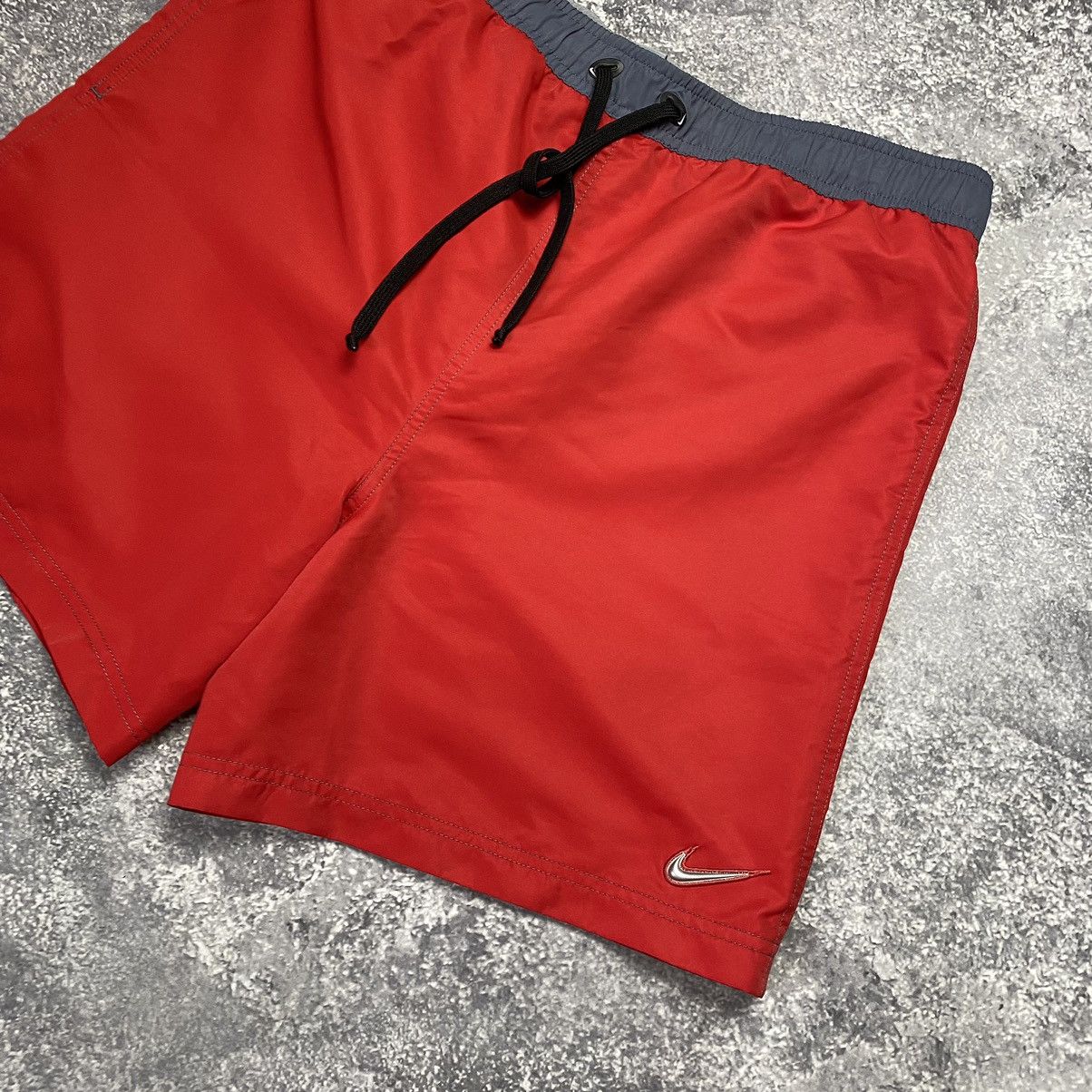 Other Vintage Nike Small Swoosh 90’s y2k shorts Size US 34 / EU 50 - 2 Thumbnail