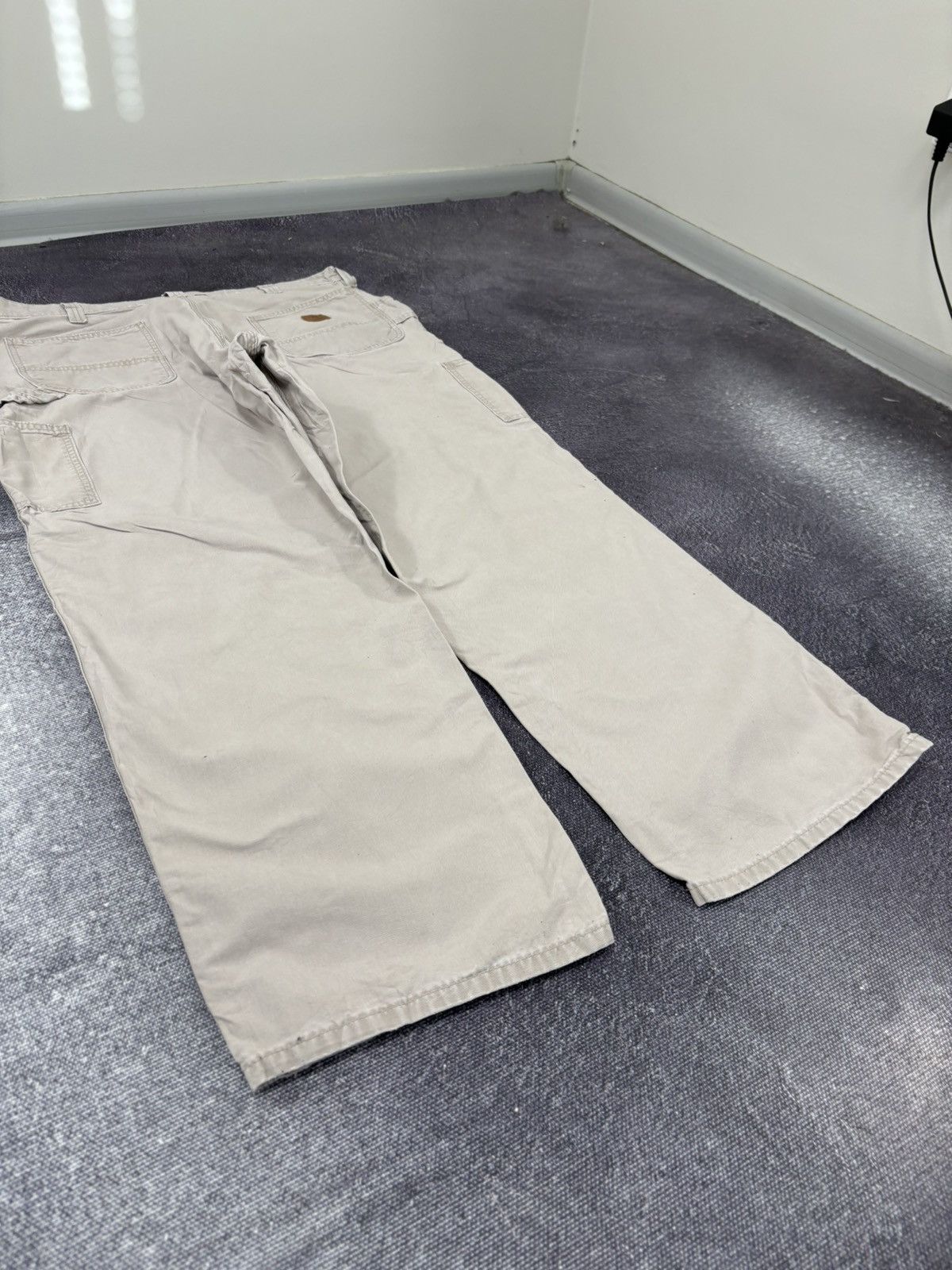 Carhartt Vintage Carhartt Y2K Beige USA Hype Baggy Pants Size US 40 / EU 56 - 4 Thumbnail