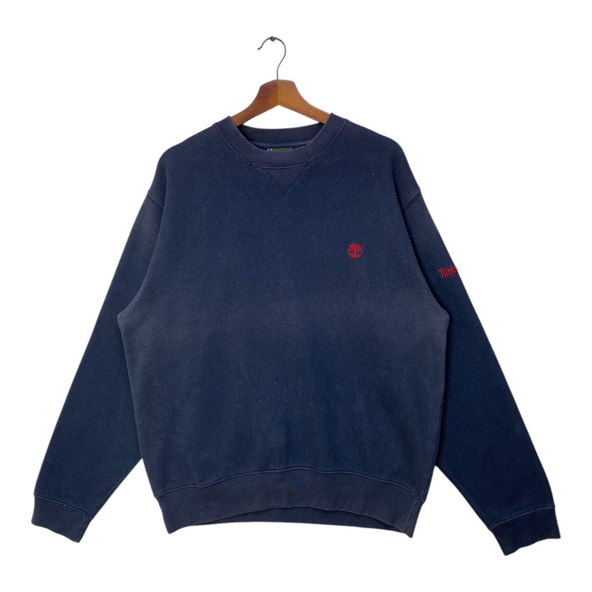 Timberland Vintage Timberland Sweatshirt Sun Faded Crewneck Size M Size US M / EU 48-50 / 2 - 1 Thumbnail