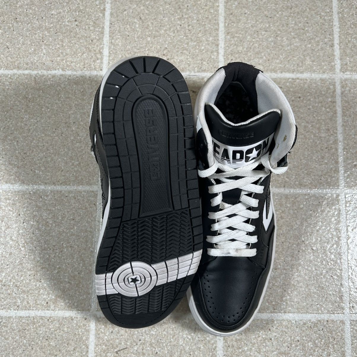 Converse Converse CONS Weapon Mid Black White Larry Bird Size 10.5 Size US 10.5 / EU 43-44 - 5 Thumbnail