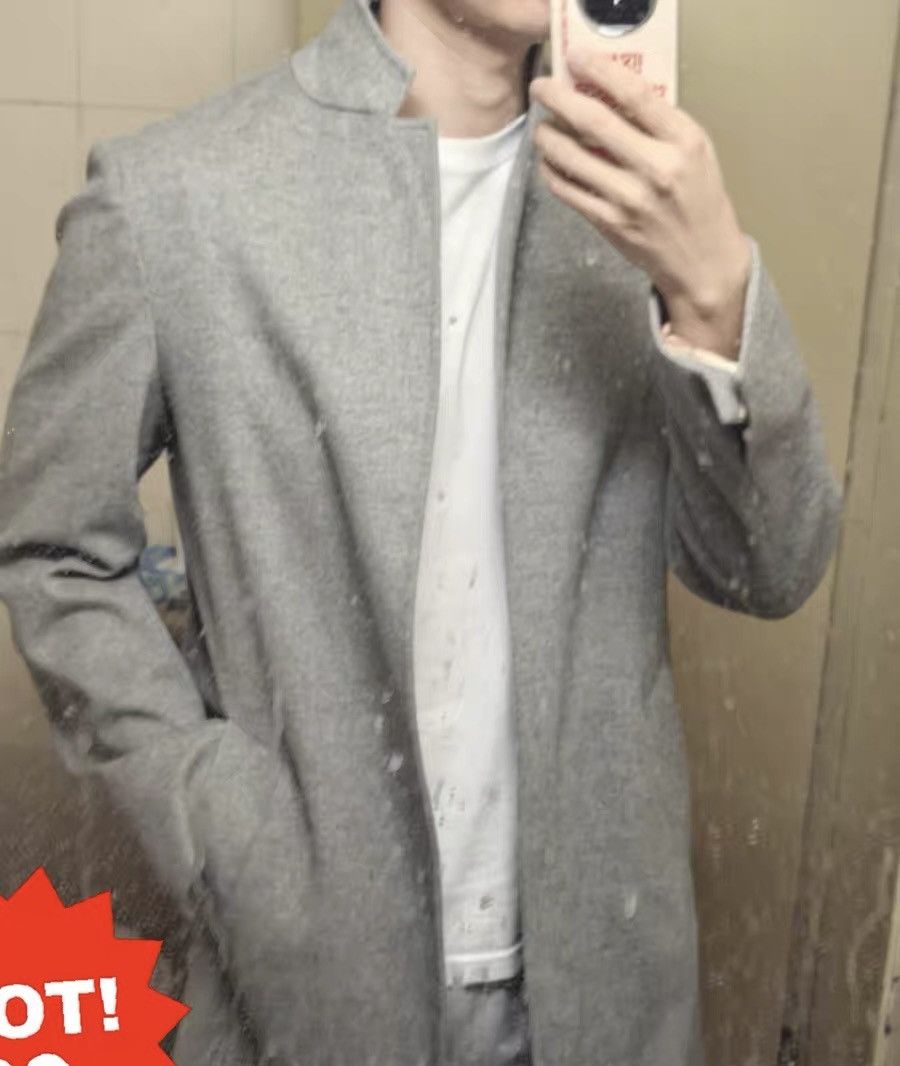 Loro Piana Loro Piana Gray Cashmere Overcoat Size US M / EU 48-50 / 2 - 2 Thumbnail