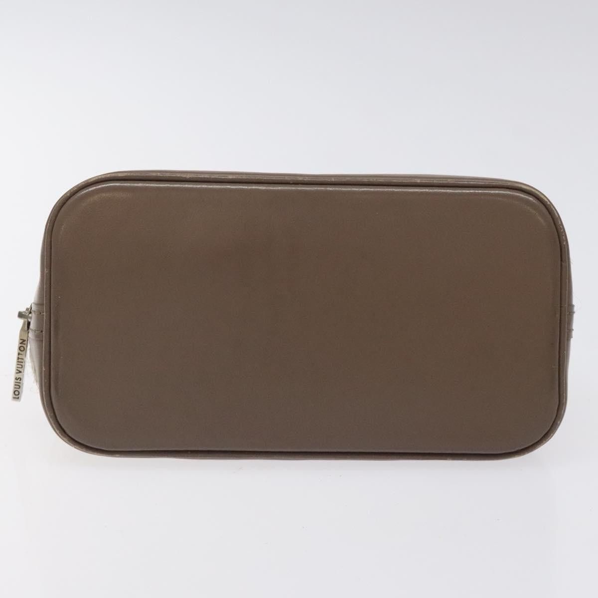 Louis Vuitton LOUIS VUITTON Monogram Satin Little Alma Hand Bag Gray Size ONE SIZE - 9 Thumbnail