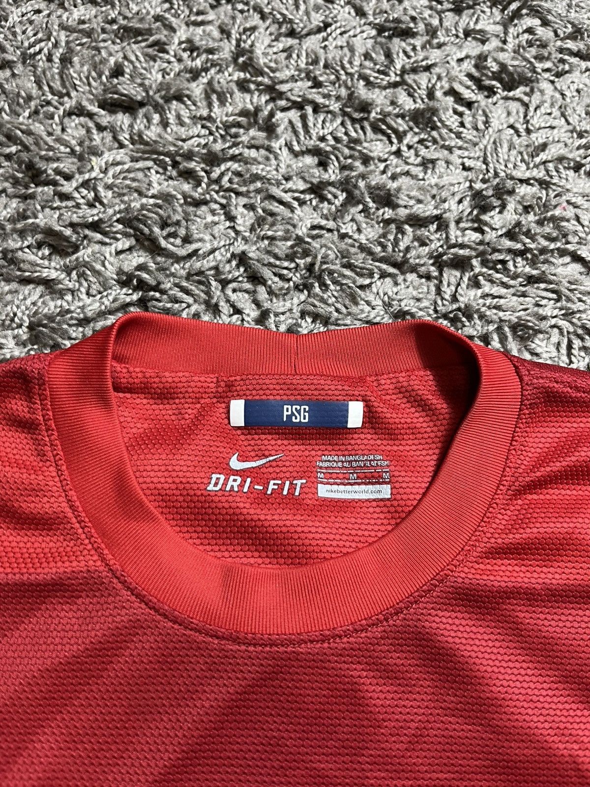 Nike NIKE PARIS SAINT GERMAIN 2012/13 SOCCER FOOTBALL JERSEY Size US M / EU 48-50 / 2 - 5 Thumbnail