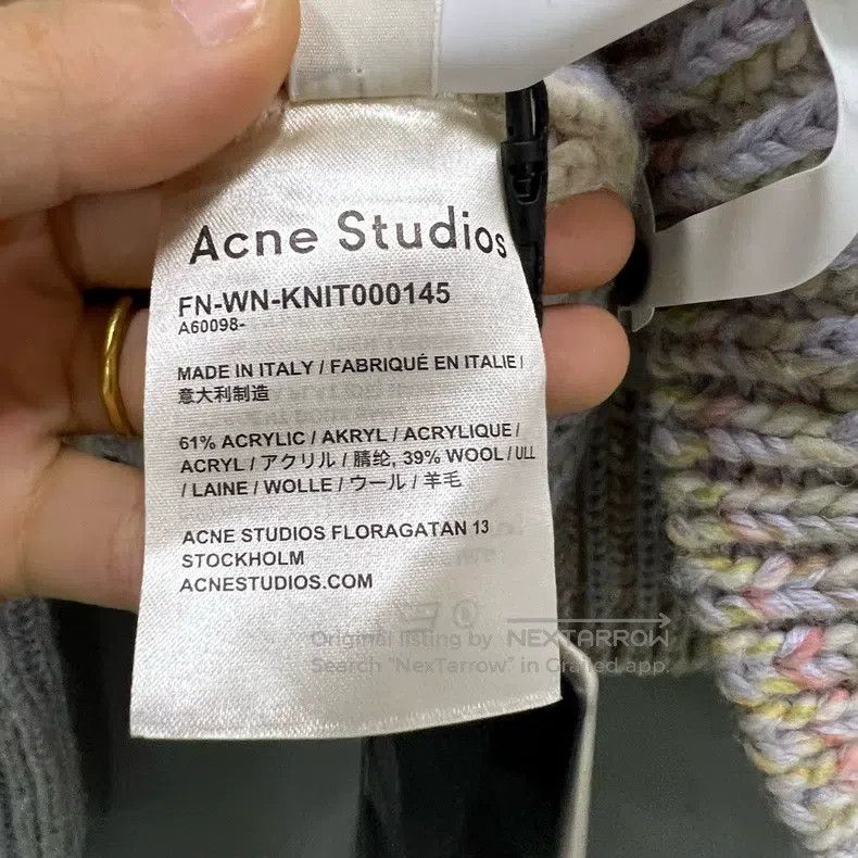 Acne Studios Acne Studios Tie-Dye Round Neck Sweater Size XXS / US 00 / IT 34 - 5 Thumbnail