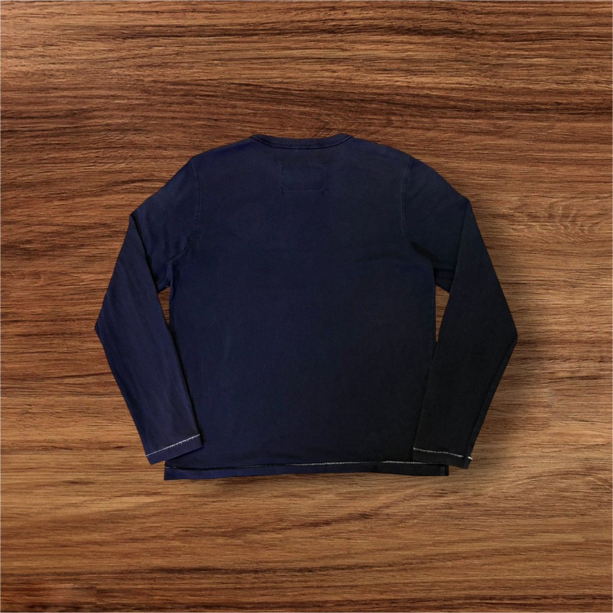 Designer × Japanese Brand × Napapijri Vintage Napapijri Patches Long Sleeve T-Shirt Size US M / EU 48-50 / 2 - 2 Thumbnail