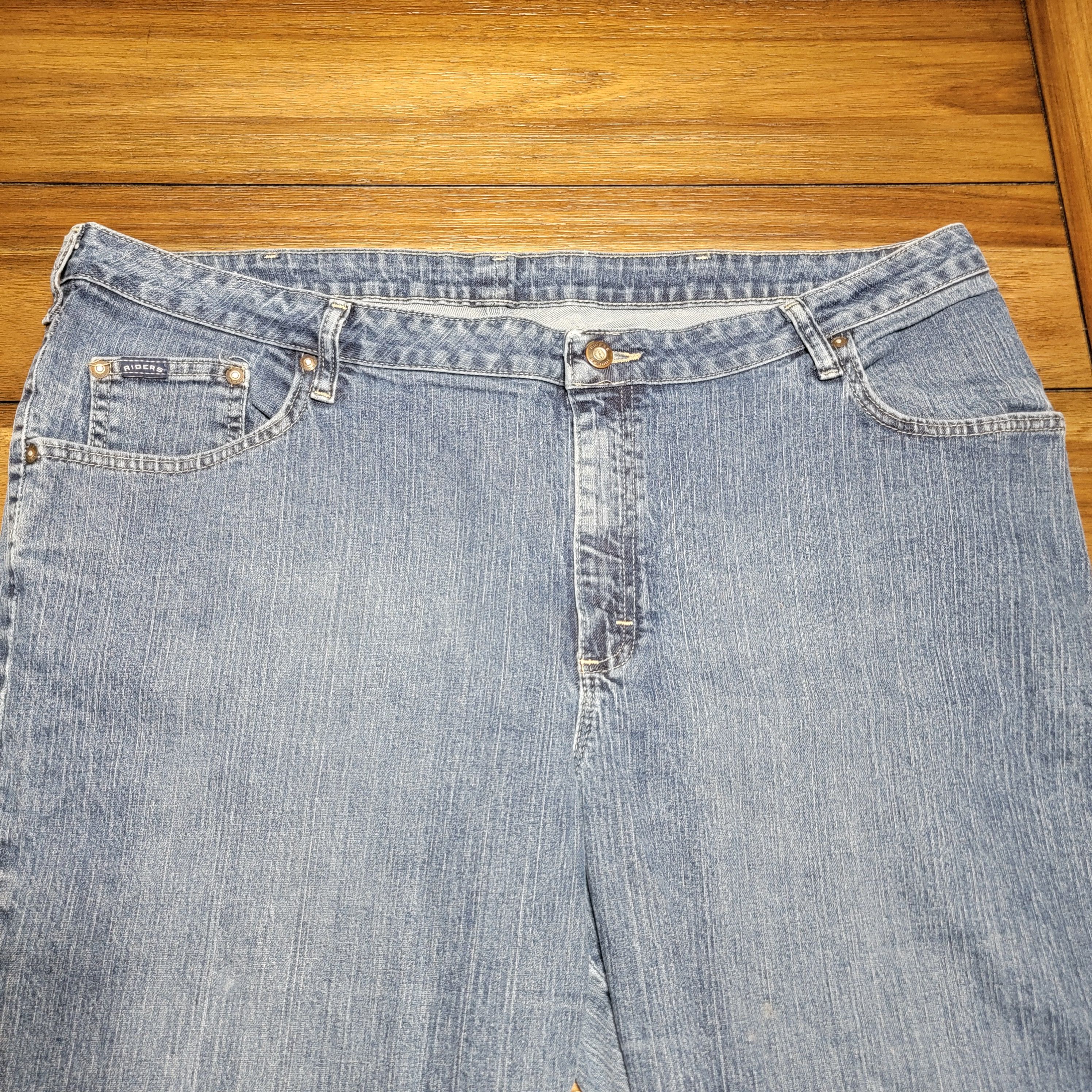 Lee Lee Riders Denim Capris - Size 24W Size 42" / US 20 - 2 Thumbnail