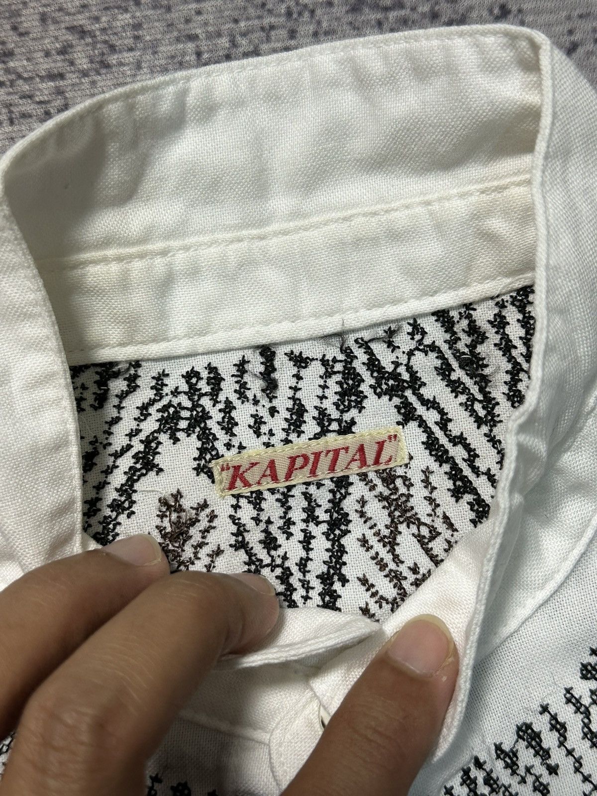 Kapital Kapital Embroidered Longsleeve Shirt Size US S / EU 44-46 / 1 - 4 Thumbnail