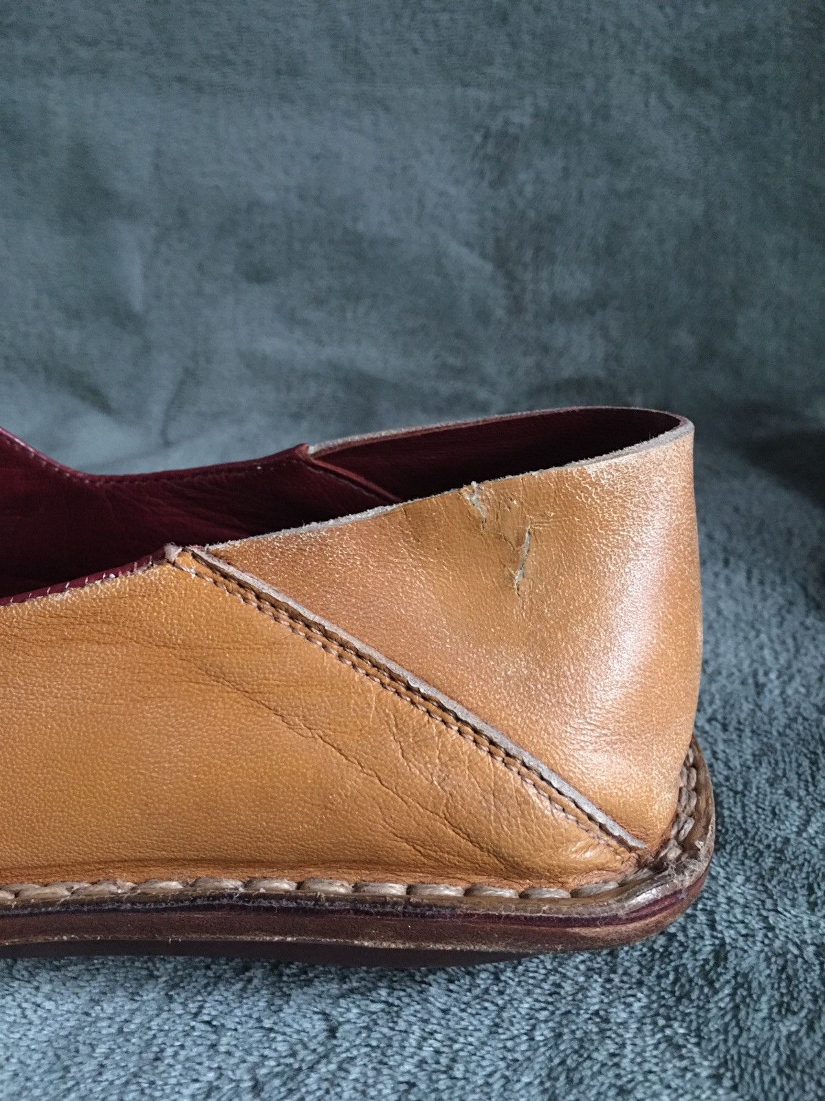 Designer Heich Italy Light Brown Leather Men’s Loafers Shoes EU 40 Size US 7 / EU 40 - 10 Thumbnail
