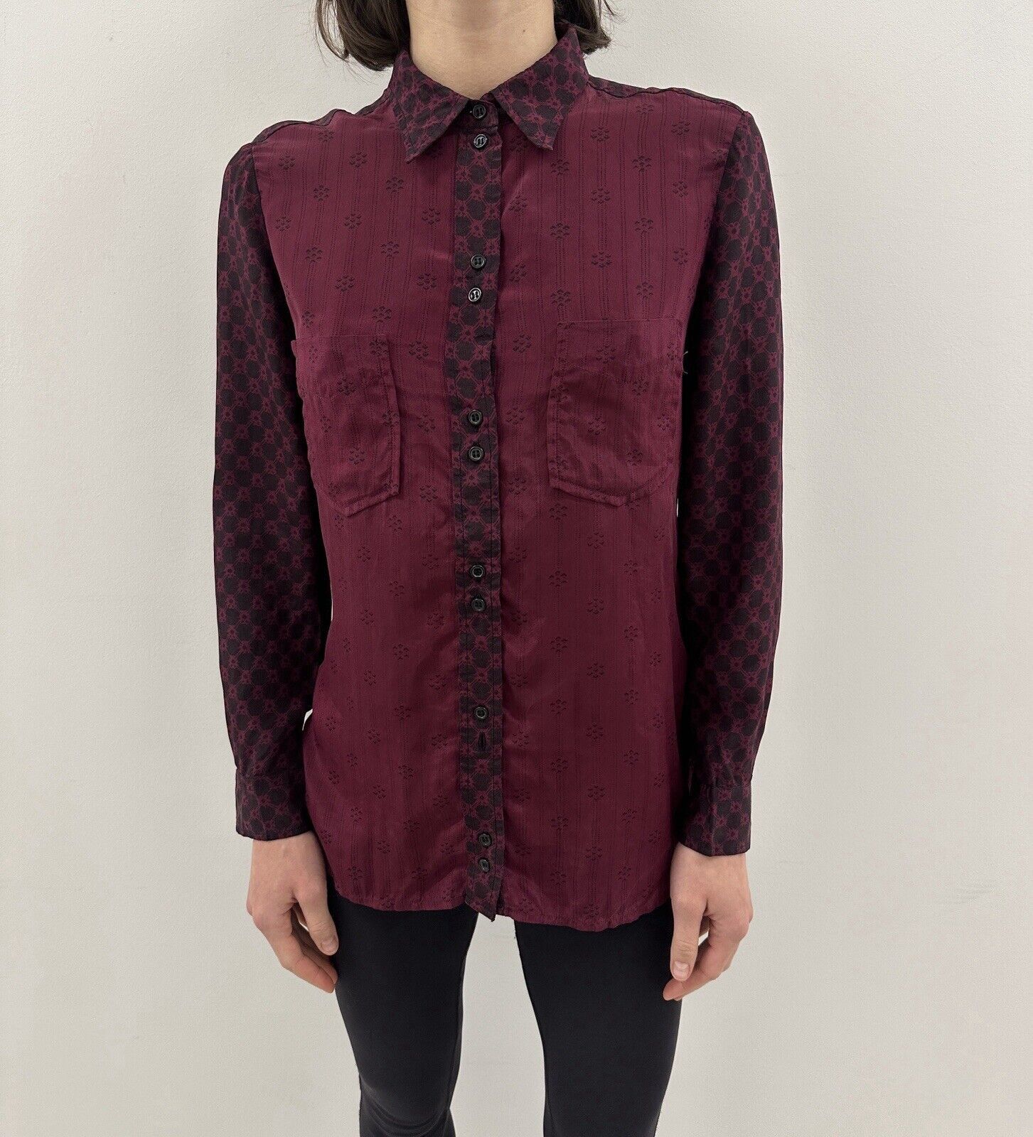 Isabel Marant DDP Isabel Marant Silk Shirt Top Blouse Size 38 Size XS / US 0-2 / IT 36-38 - 1 Thumbnail