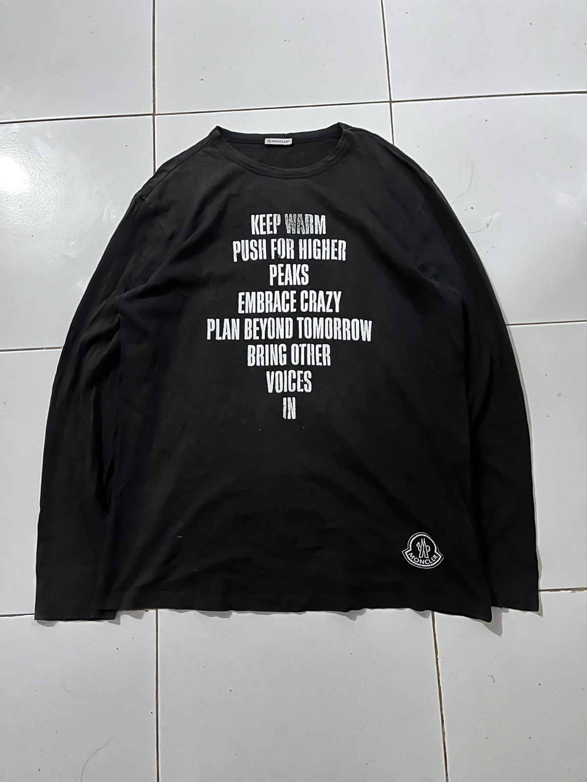 Moncler moncler longsleeve Size US L / EU 52-54 / 3 - 1 Thumbnail
