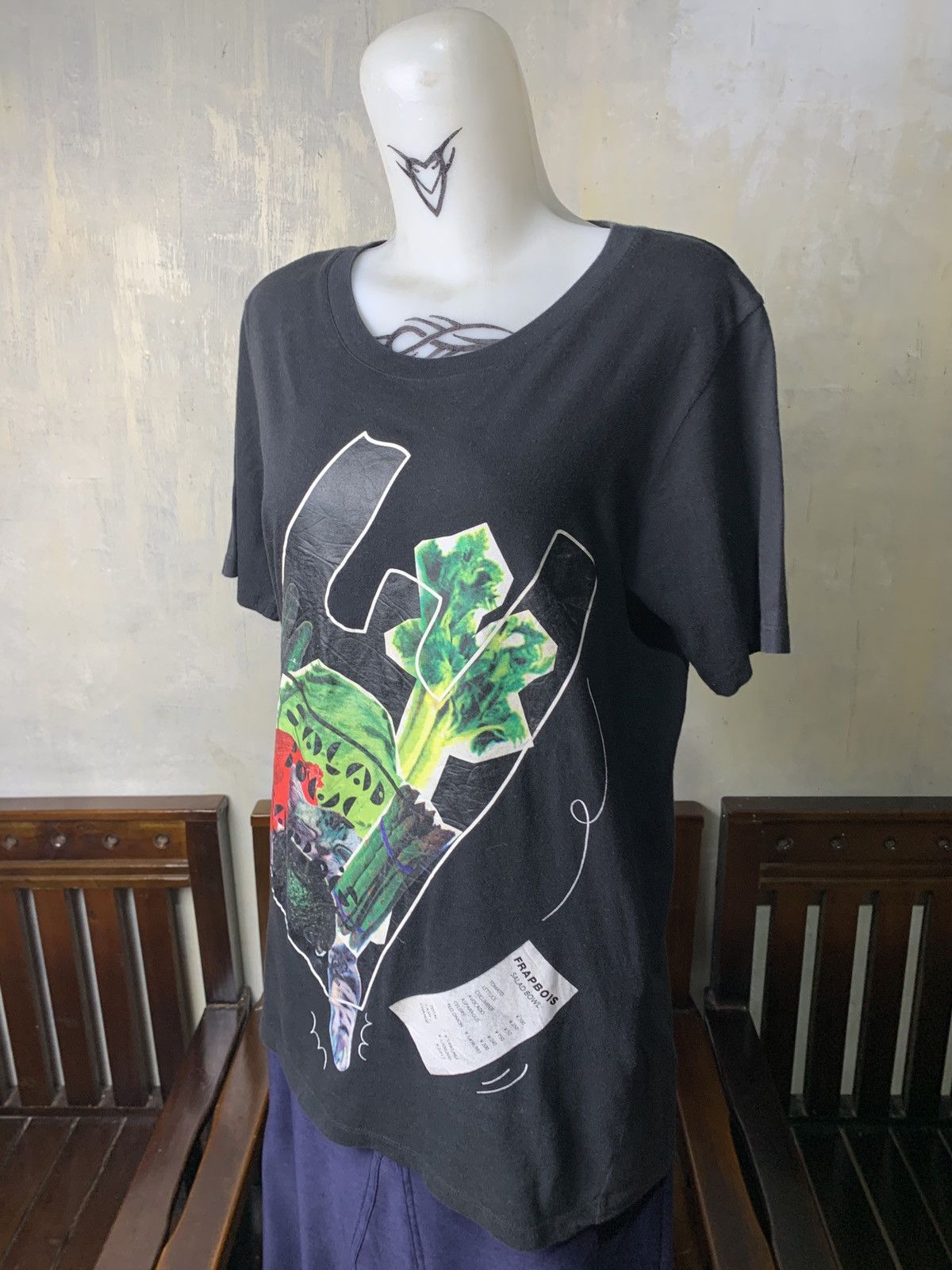 Frapbois FRAPBOIS Japan by Eri Utsugi Vegetables Illusion Graphic Tee Size M / US 6-8 / IT 42-44 - 2 Thumbnail