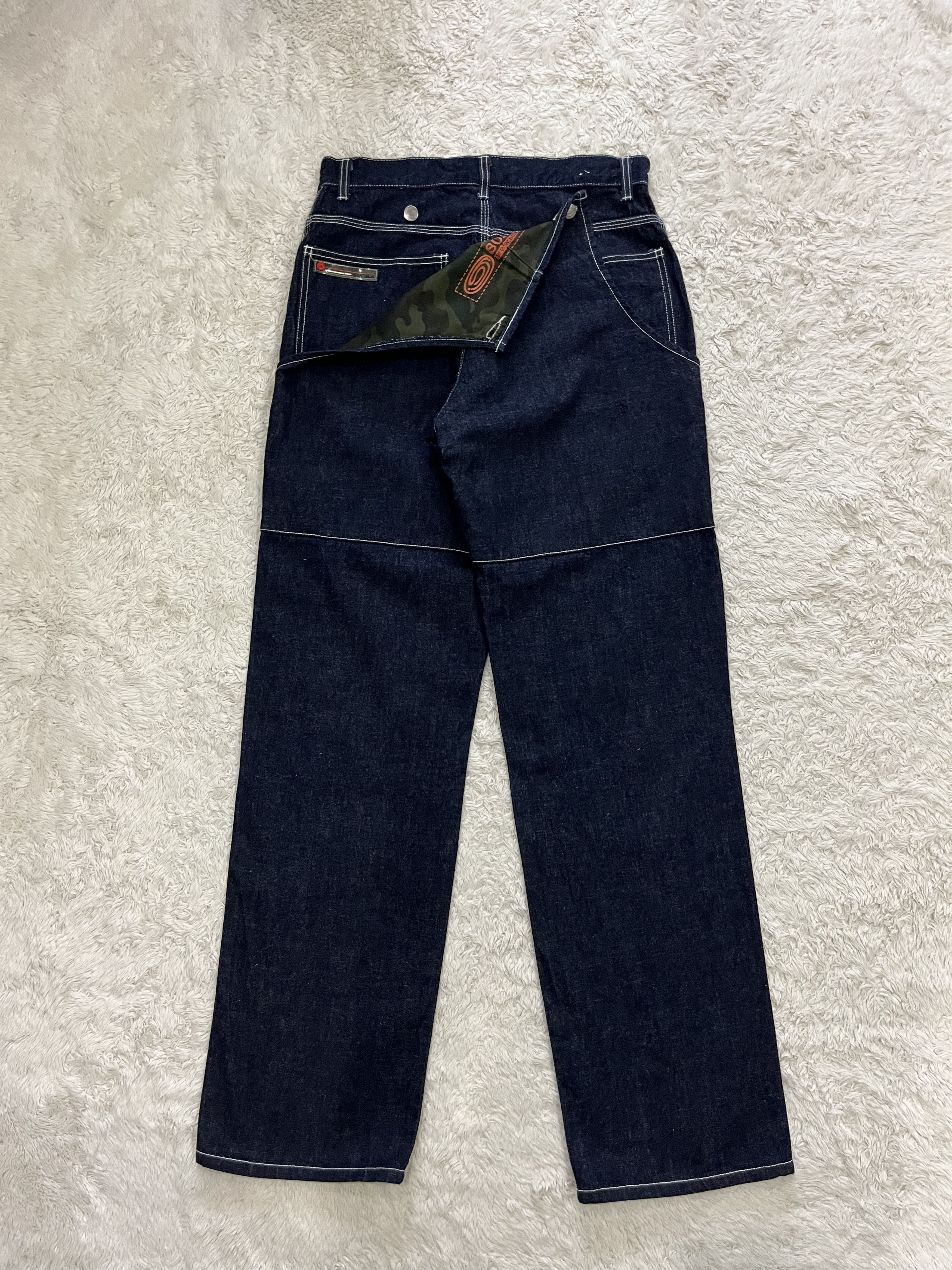 JNCO soljah 90's Y2K denim wide flare baggy jeans Size US 30 / EU 46 - 1 Thumbnail
