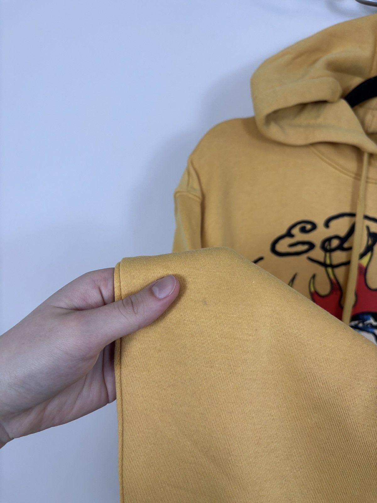 Christian Audigier Ed Hardy NWT Men’s Y2K Mustard Yellow Fire Tiger Logo Hoodie Size US XL / EU 56 / 4 - 13 Thumbnail