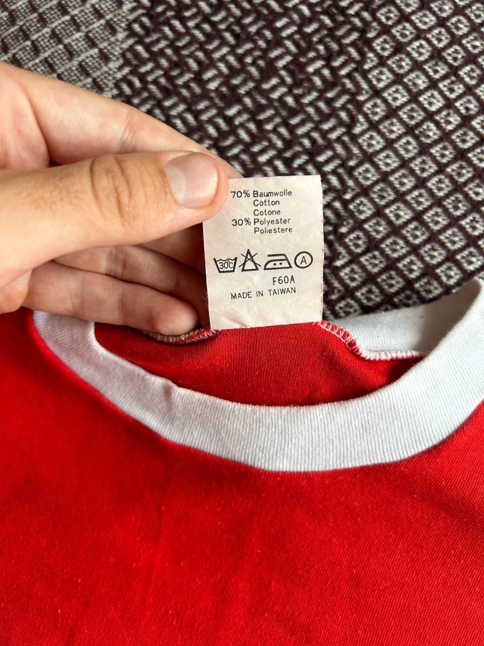 Vintage Adidas 80s Vintage T-shirt Made In Taiwan Size US S / EU 44-46 / 1 - 5 Thumbnail