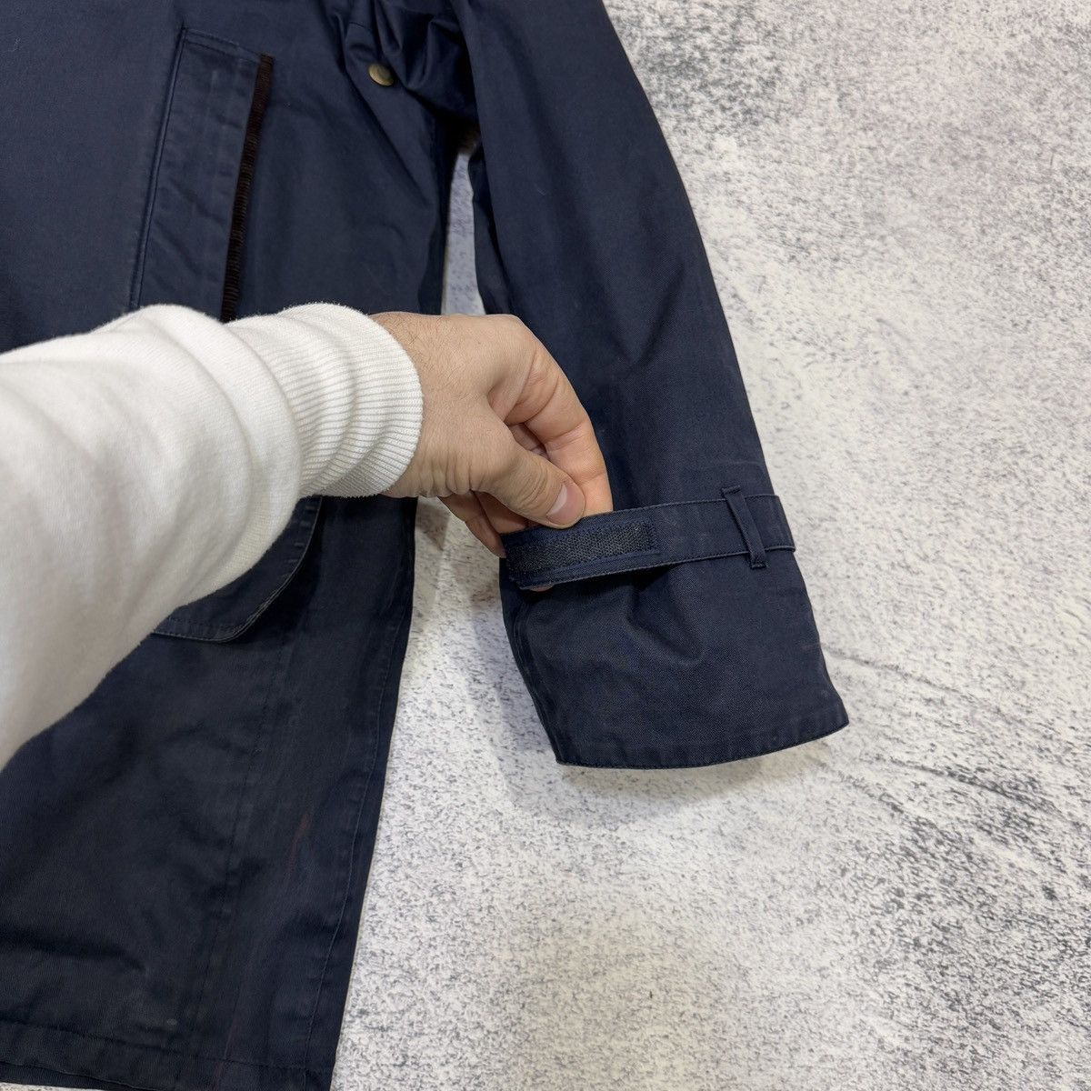 Barbour Barbour Short Riding Mac T154 Navy L size Size US L / EU 52-54 / 3 - 5 Thumbnail