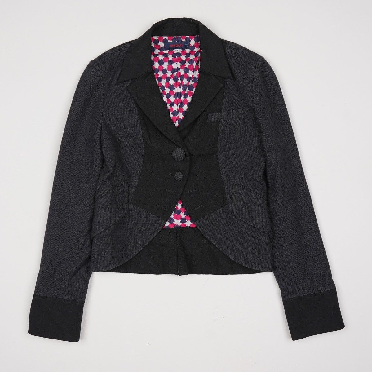 Kenzo Kenzo Jeans Blazer Jacket Wool Size XS / US 0-2 / IT 36-38 - 1 Thumbnail
