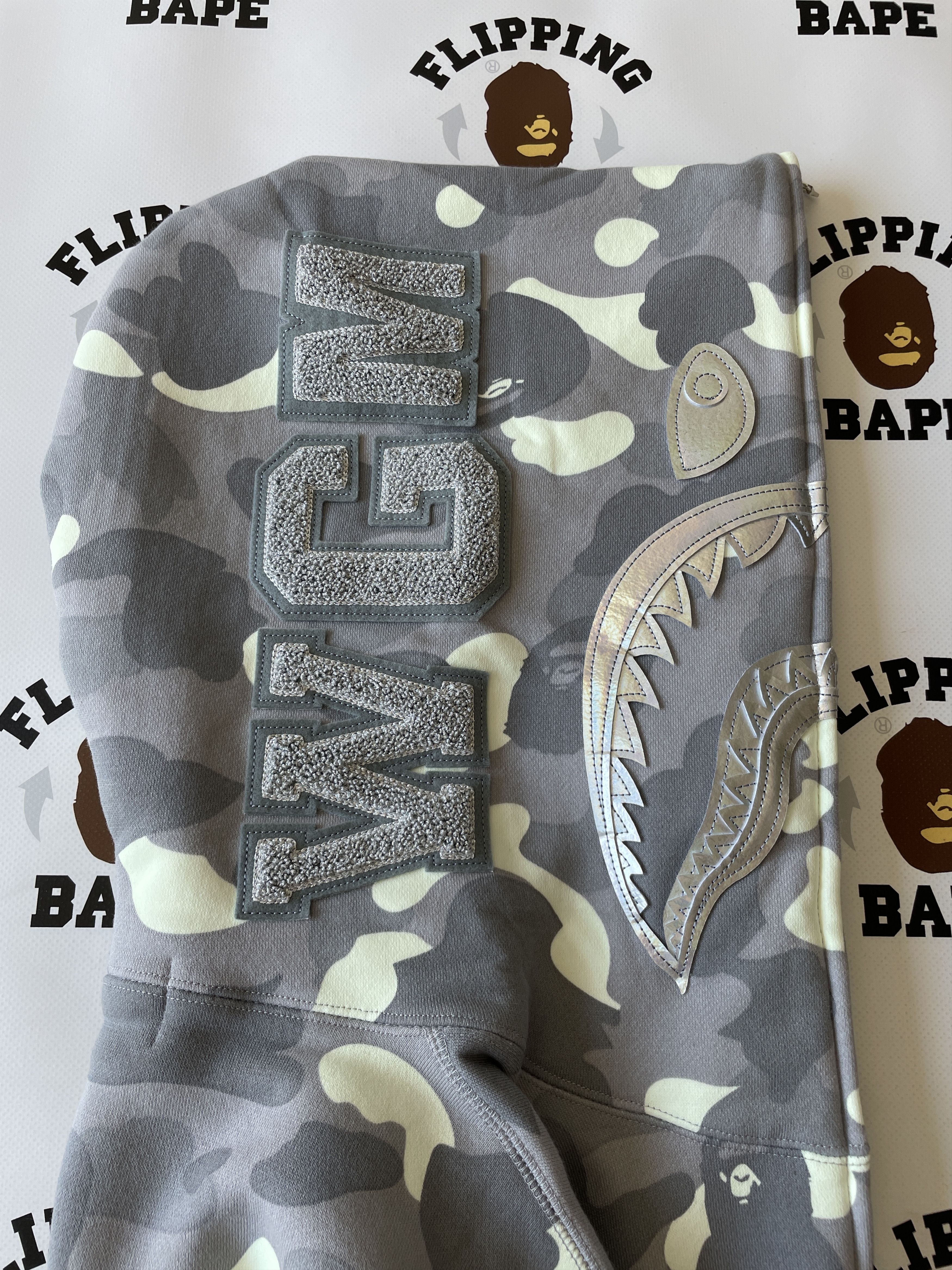 Bape BAPE CITY CAMO SHARK FULL ZIP HOODIE (SS24) Size US XXL / EU 58 / 5 - 5 Thumbnail