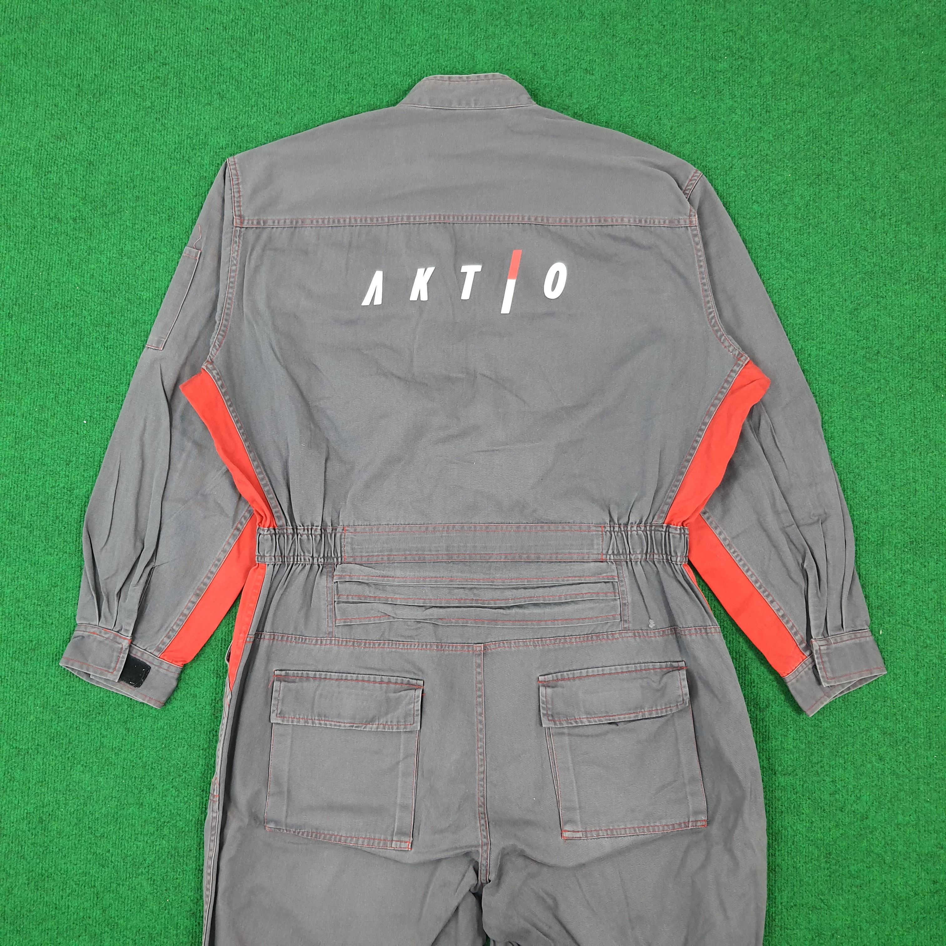 Japanese Brand × Vintage Vintage Aktio Japan Construction Brand workwear Jacket Size US XL / EU 56 / 4 - 1 Thumbnail