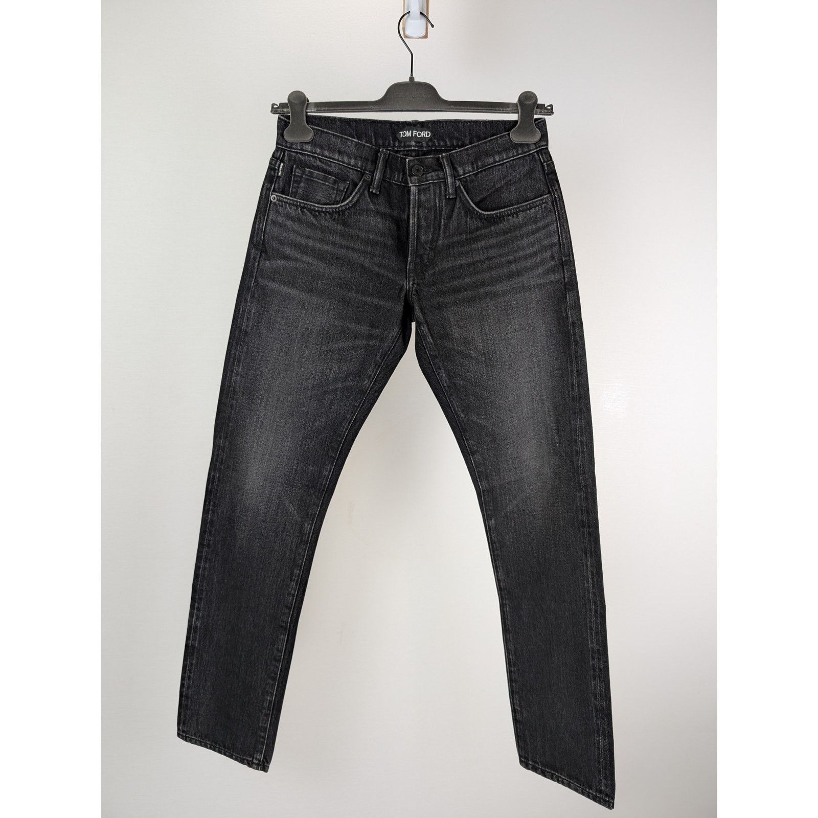 Tom Ford o1rshd1 Slim Denim Jeans in Black Size US 30 / EU 46 - 7 Thumbnail