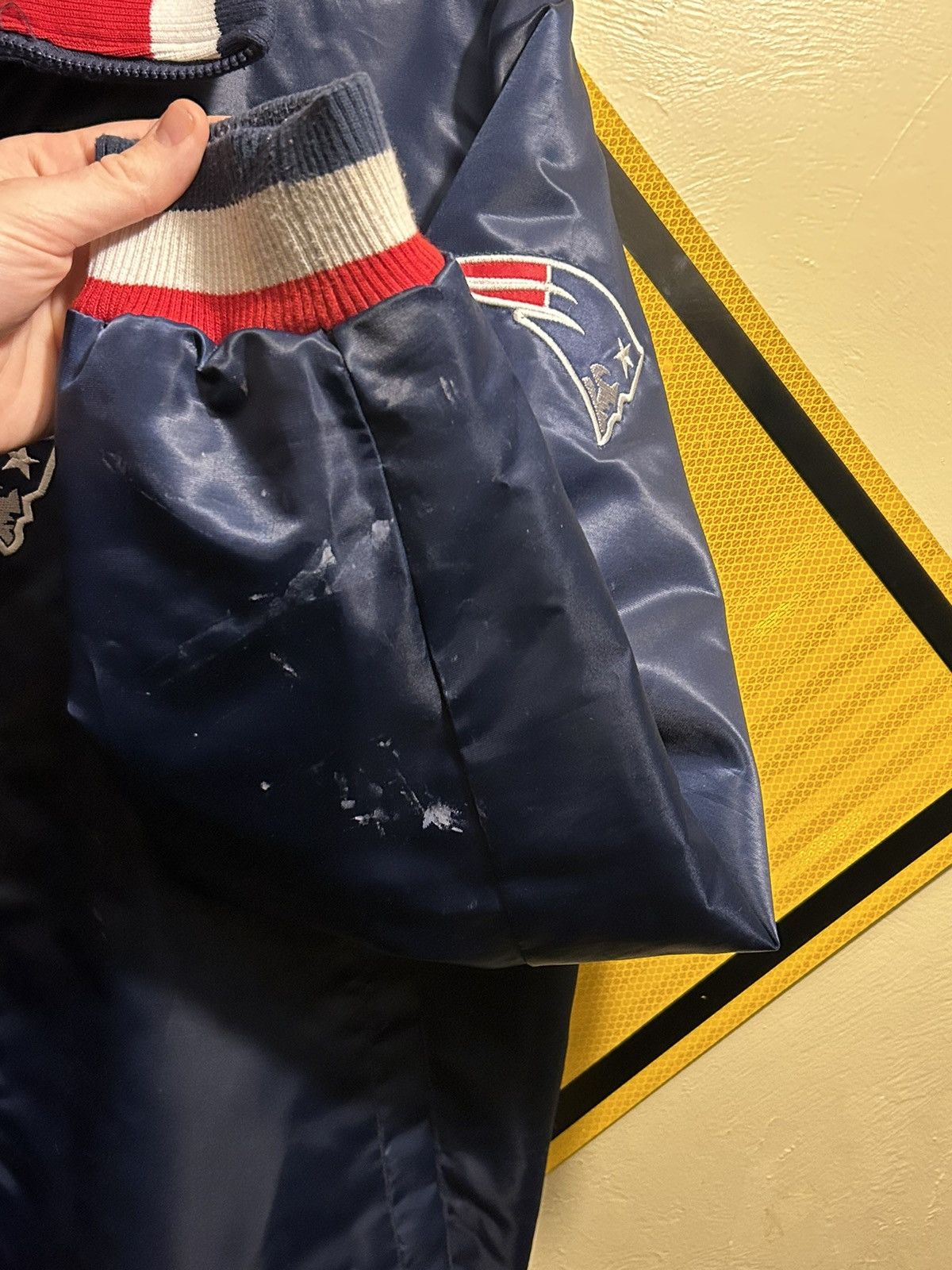 Starter × Vintage Vintage 90s patriots starter jacket Size US XL / EU 56 / 4 - 5 Thumbnail