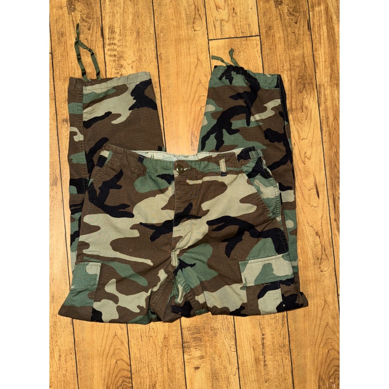 AMO Military Camo Cargo Pants 30x29 Tactical Size US 30 / EU 46 - 3 Thumbnail