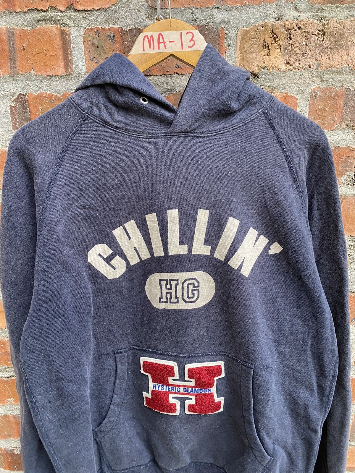 Hysteric Glamour 1990s Hysteric Chillin Hoodie Size US L / EU 52-54 / 3 - 3 Thumbnail