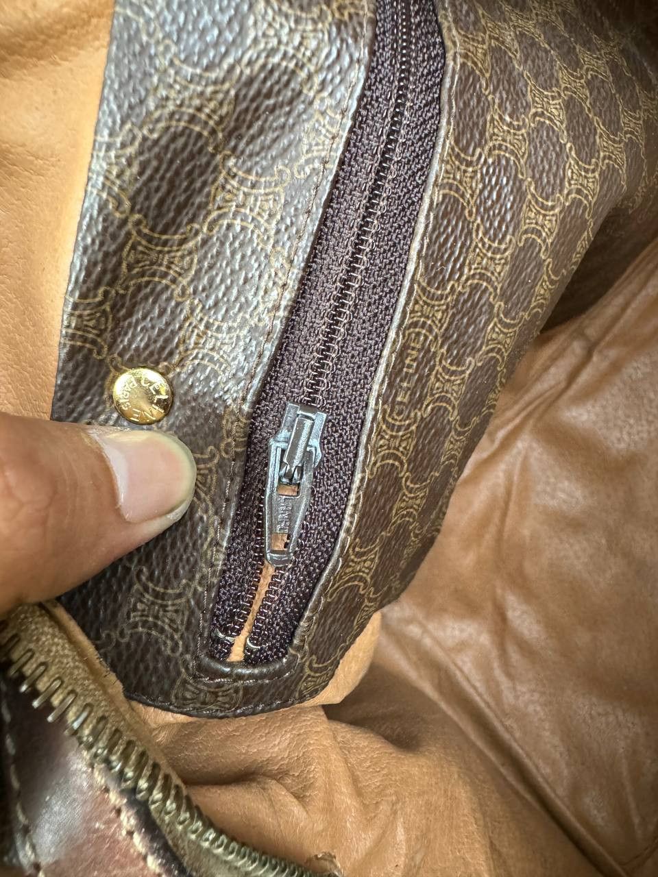 Celine × Vintage Vintage Celine Spedy Duffle Bag Size ONE SIZE - 8 Thumbnail