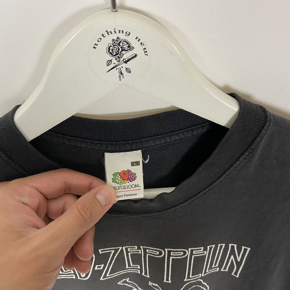 Led Zeppelin Vintage 00s Led Zeppelin Sun Faded tee y2k United States og Size US L / EU 52-54 / 3 - 5 Thumbnail