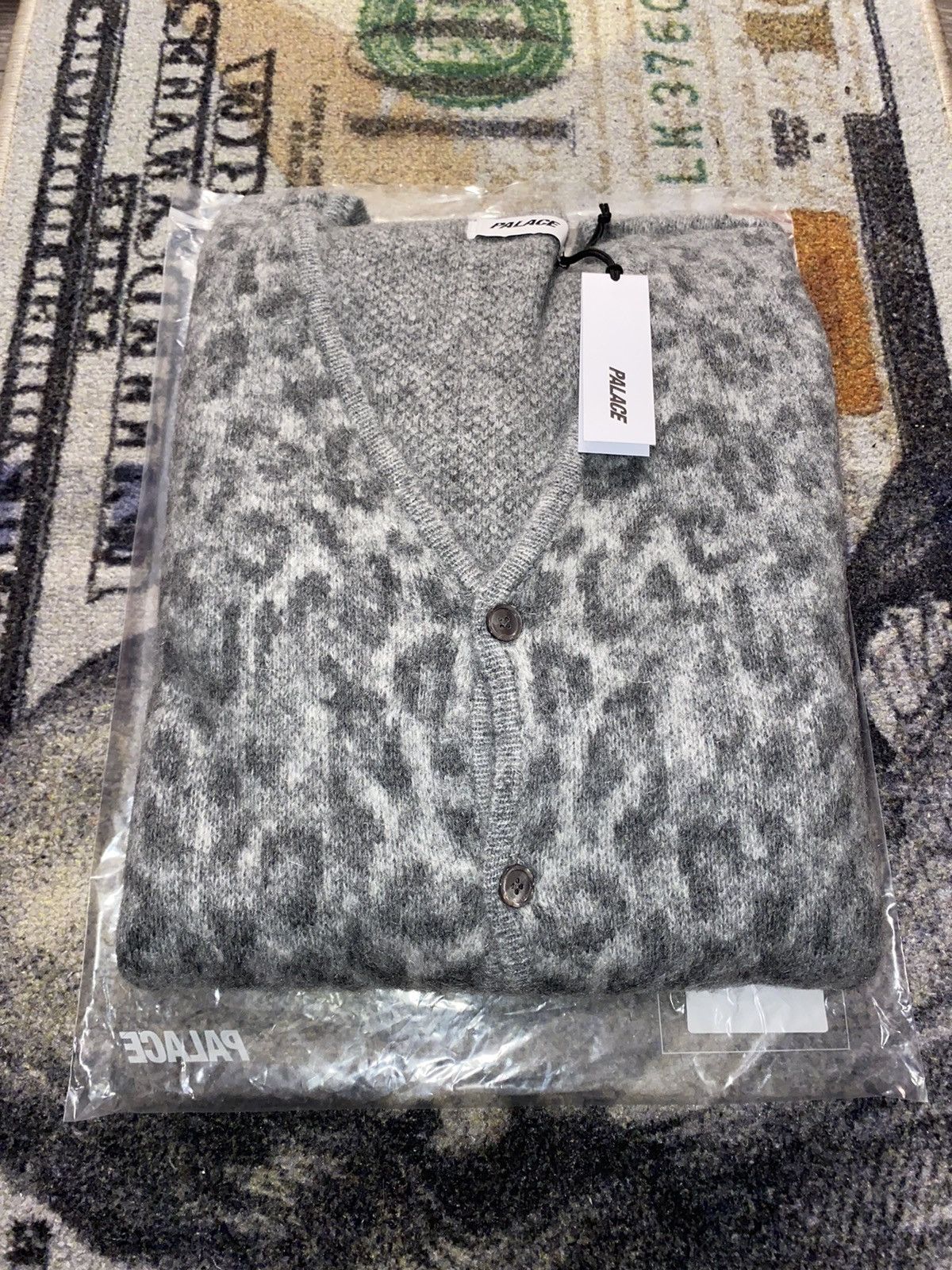 Palace Palace Chill Cardigan Snow Leopard | Grailed