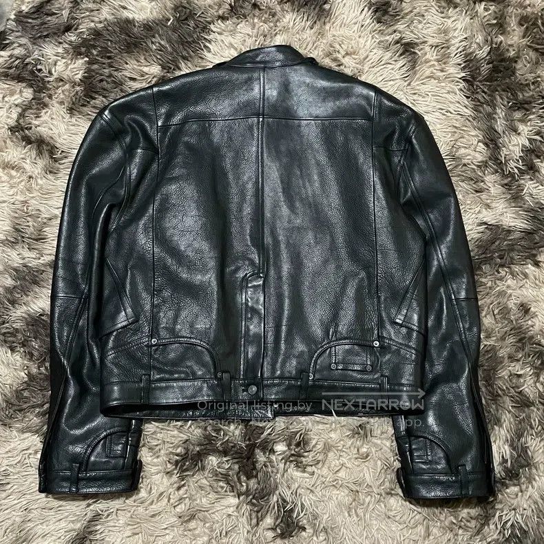 Balenciaga Balenciaga Inverted biker leather jacket Size US M / EU 48-50 / 2 - 2 Thumbnail