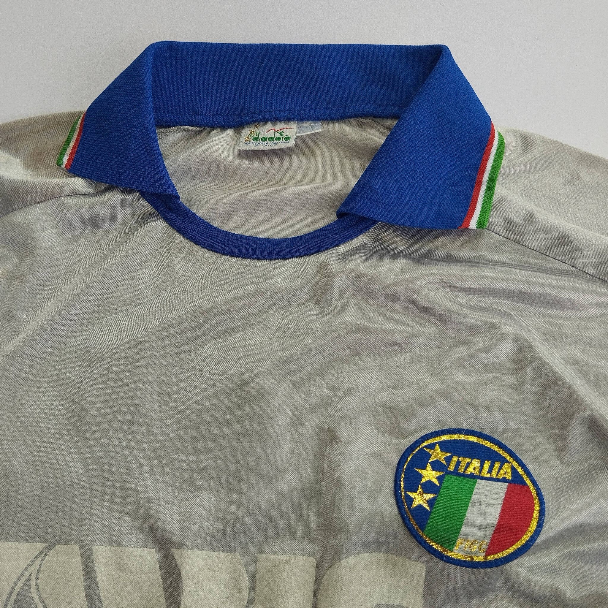 Diadora VINTAGE 90s ITALY GOALKEEPER JERSEY Size US S / EU 44-46 / 1 - 2 Thumbnail
