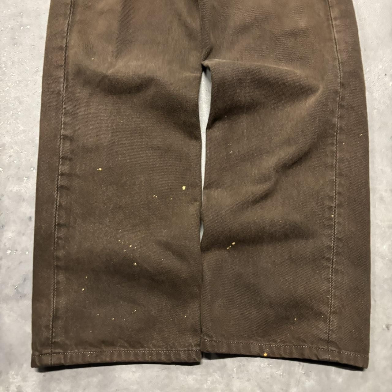 Levi's × Vintage Crazy Vintage Y2K/2000s Brown Levi’s 501 Essential Denim Jeans! Size US 32 / EU 48 - 6 Thumbnail