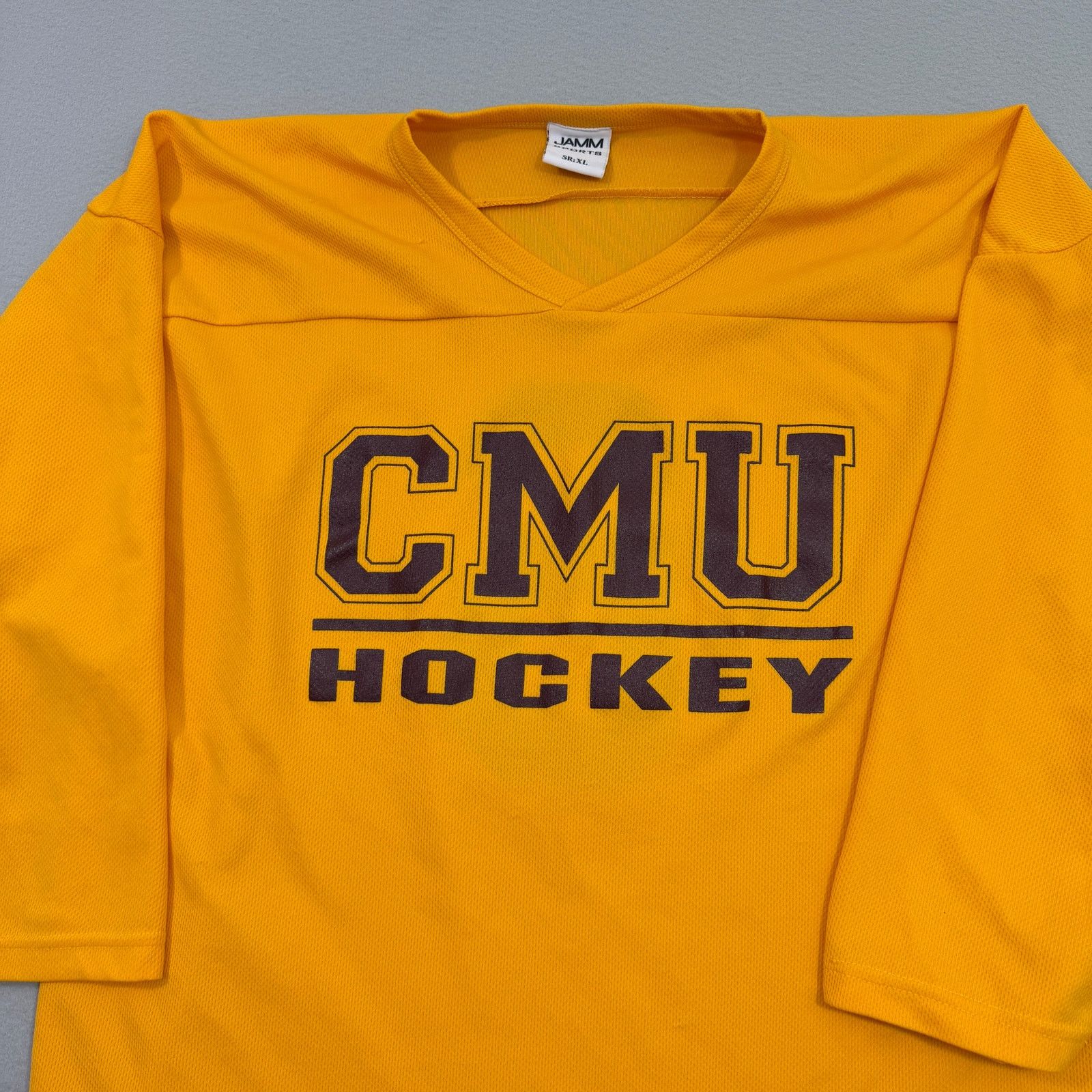 Vintage Vintage Central Michigan University Chippewas Hockey Jersey Size US XL / EU 56 / 4 - 2 Thumbnail