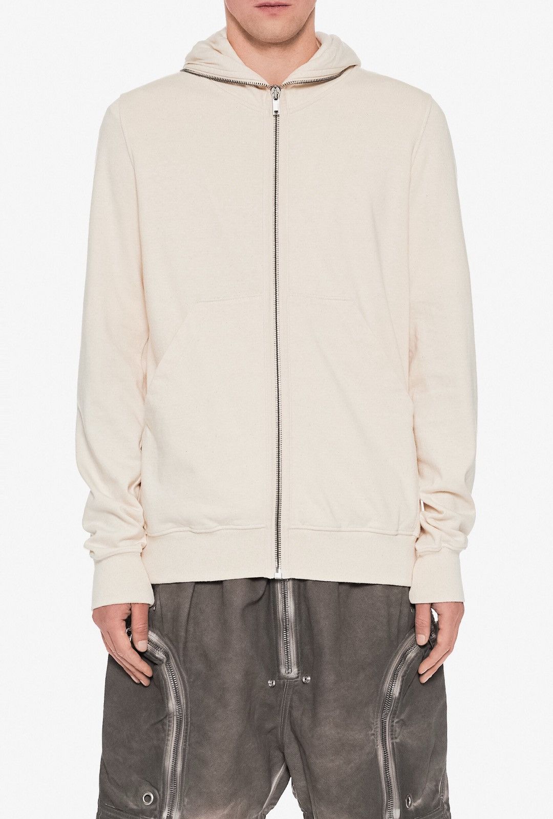 Rick Owens Drkshdw Last Rick Owens Drkshdw Jumbo Gimp Logo Back Hoodie Size US XL / EU 56 / 4 - 2 Thumbnail