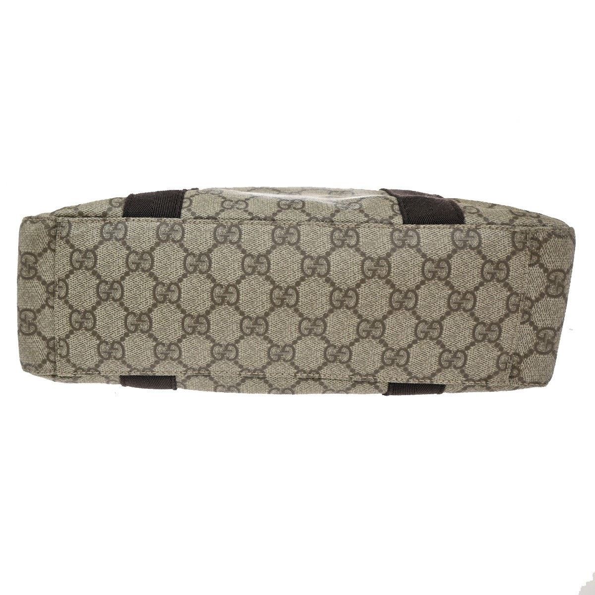 Gucci Gucci GG Coated Canvas Belted Tote Brown Size ONE SIZE - 6 Thumbnail