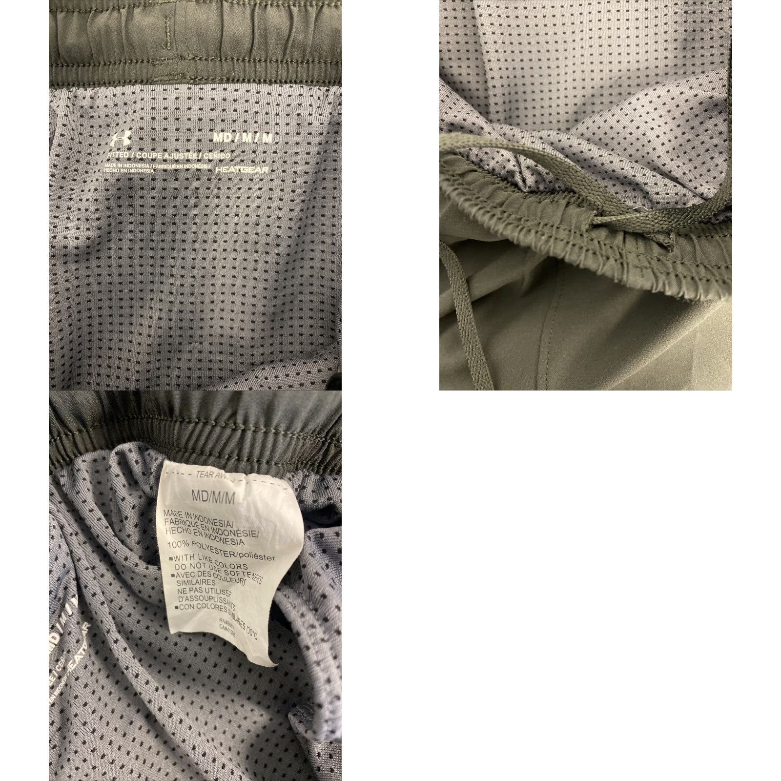 Under Armour Under Armour Shorts Mens medium green Athletic Training Gym Lightweight /96-5 Size US 31 - 8 Thumbnail