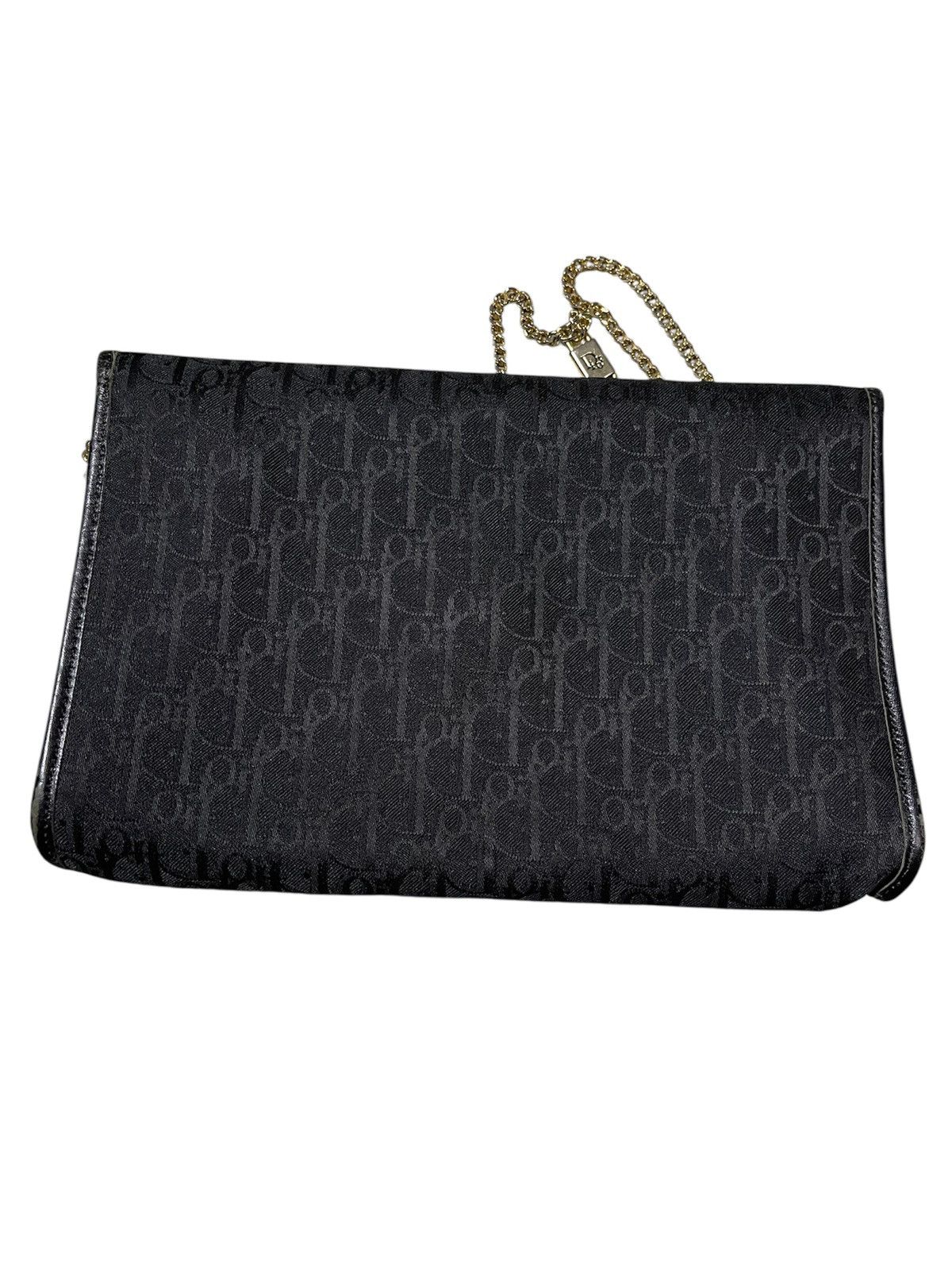 Christian Dior Monsieur Vintage Christian Dior Trotter Canvas Chains Shoulder Bag Size ONE SIZE - 6 Thumbnail